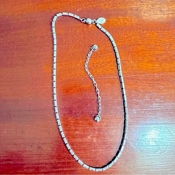 Melania Clara Necklace Costume Jewelry Rhinestone 15.5" to 19" Long 3" extender - Picture 1 of 11